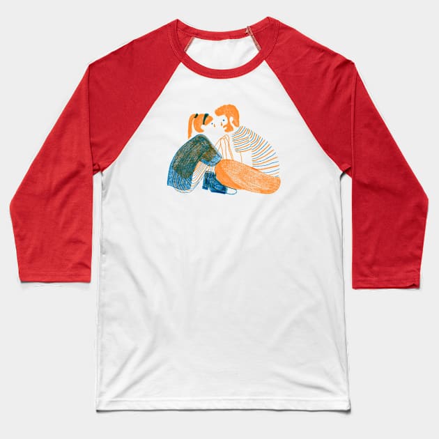 True Love Baseball T-Shirt by AnaRitaRobalo